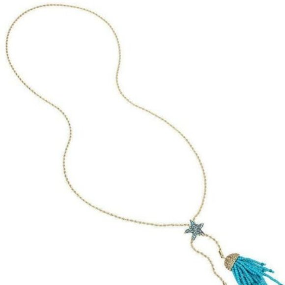 Betsey Johnson Starfish Necklace & Earrings - Picture 7 of 12